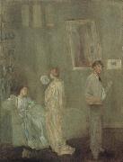 James Abbot McNeill Whistler The Artist s Studio china oil painting reproduction